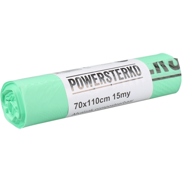 Biologisch abbaubarer Kompostierbeutel 70x110 cm - Karton mit 24x10 Säcken